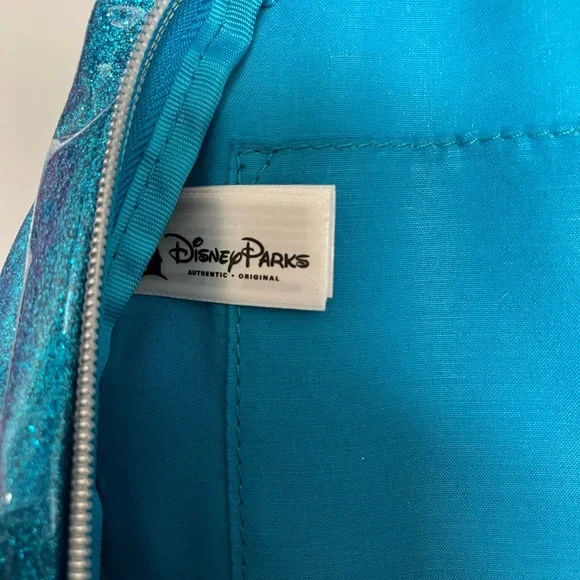 Disney Parks Ariel The Little Mermaid Backpack from Disney Parks Blue Glitter - Picture 8 of 10